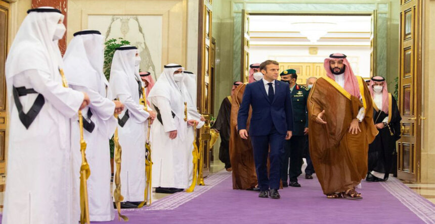 ماكرون وبن سلمان