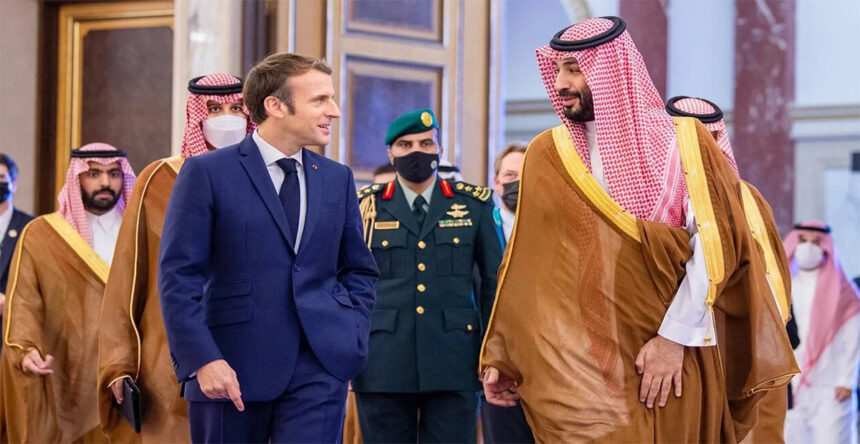 ماكرون وبن سلمان