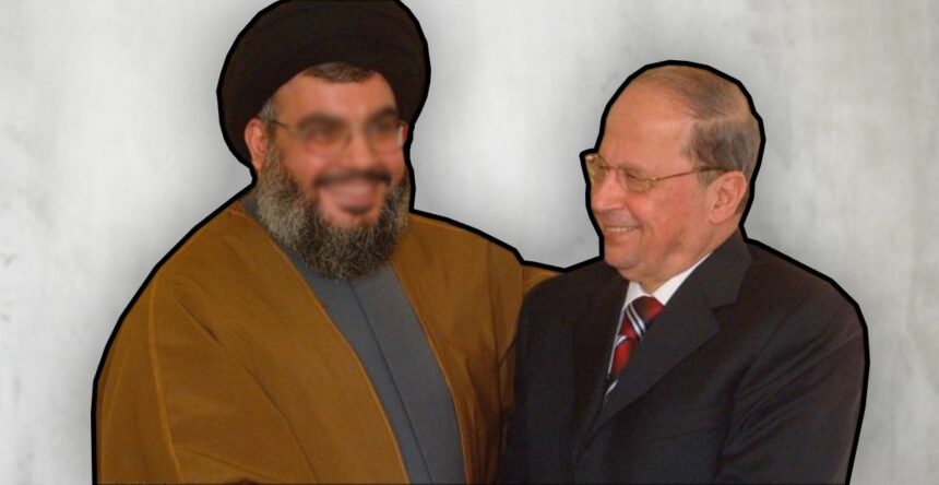 نصرالله وعون