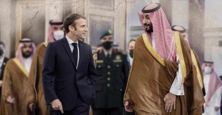 ماكرون وبن سلمان