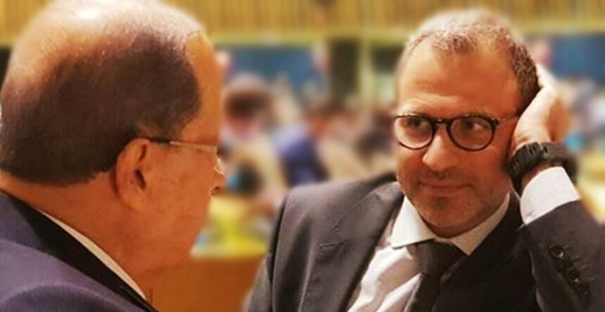 ميشال عون وجبران باسيل