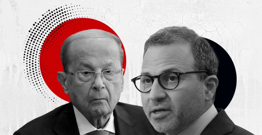 جبران باسيل وميشال عون