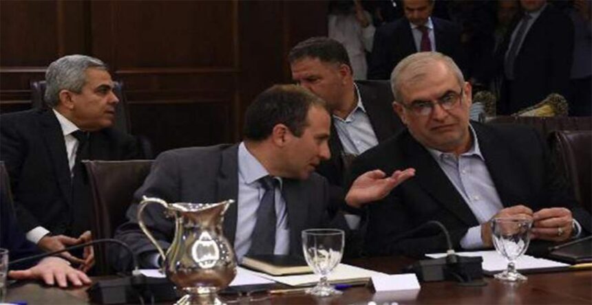 جبران باسيل ومحمد رعد
