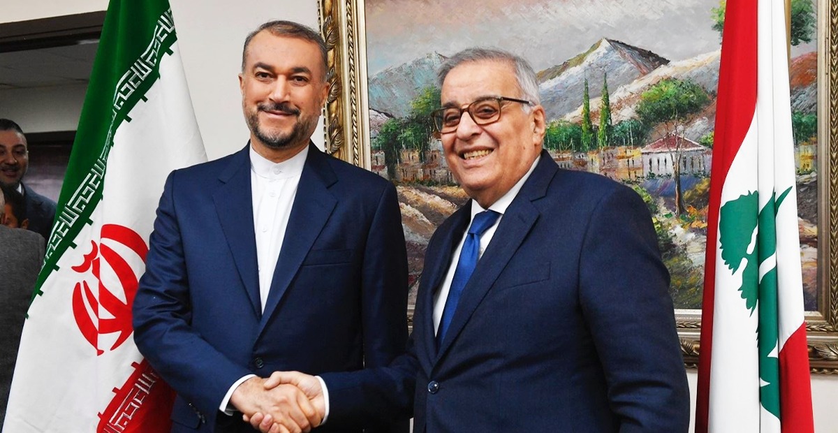 حسين أمير عبد اللهيان وعبد الله بو حبيب