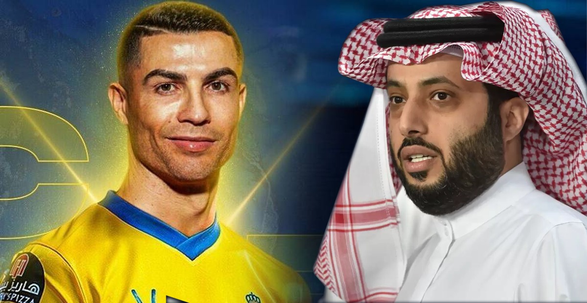 رونالدو وتركي ال الشيخ