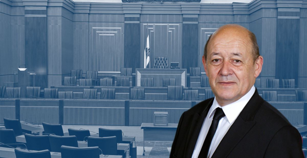 لودريان ومجلس النواب اللبناني