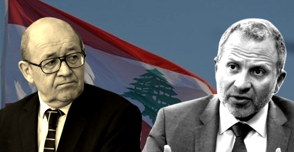 لودريان وجبران باسيل