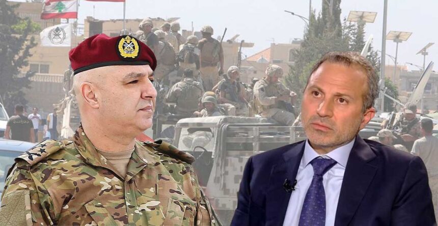 جبران باسيل وجوزيف عون