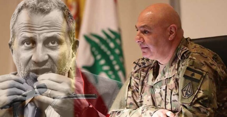 جوزيف عون وجبران باسيل