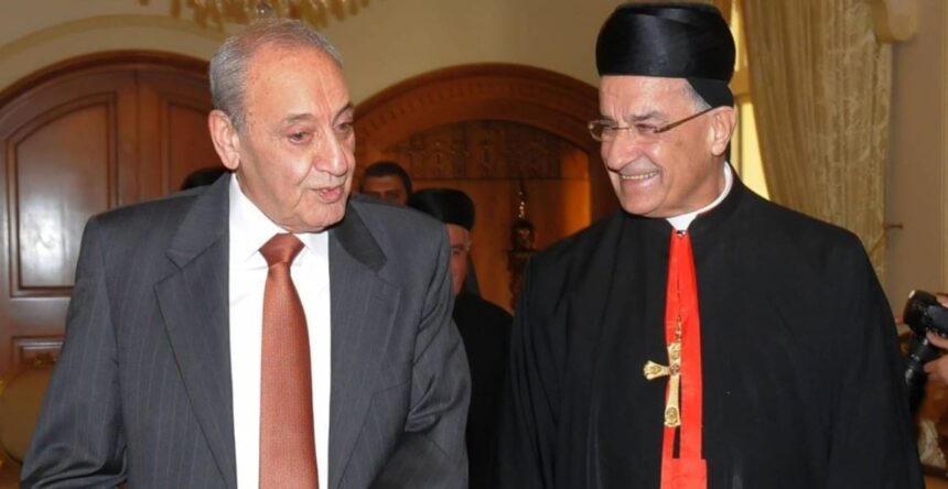 البطريرك الراعي ونبيه بري