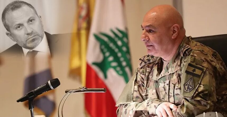 جوزيف عون وجبران باسيل