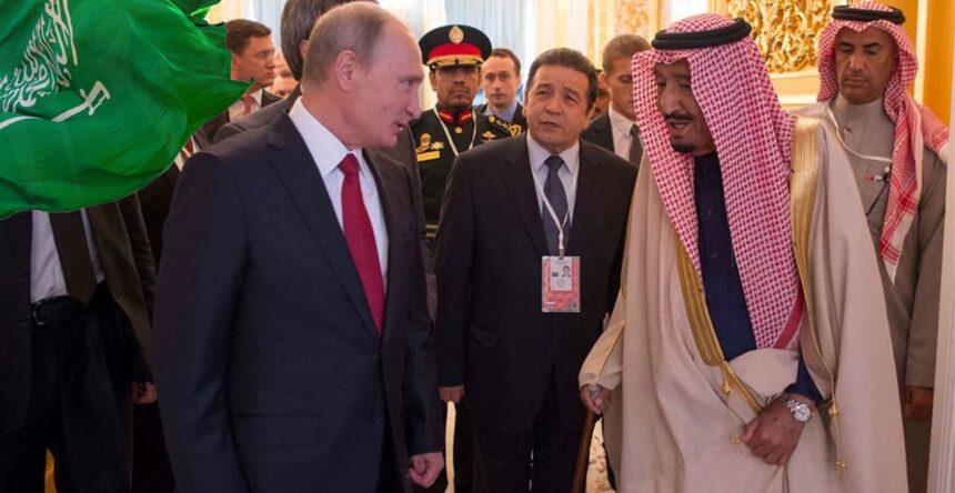 الملك سلمان وبوتين
