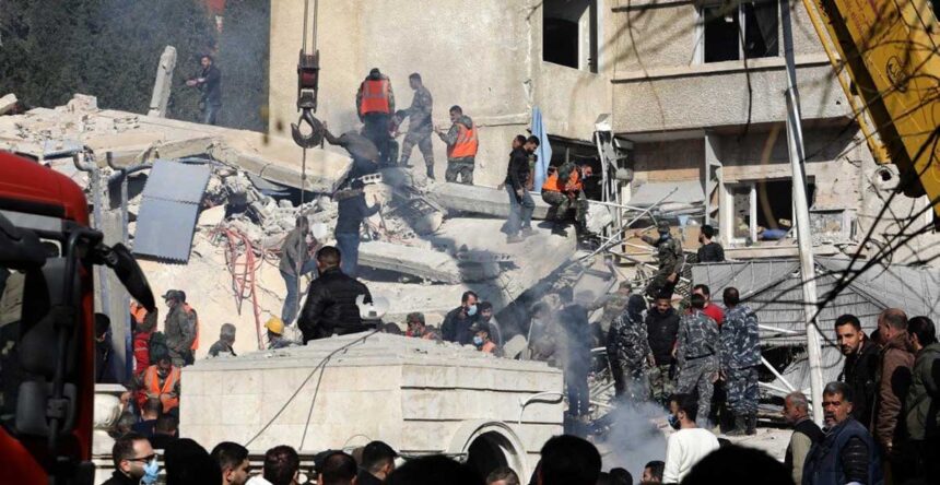 قصف اسرائيلي على الحرس الثوري في سوريا