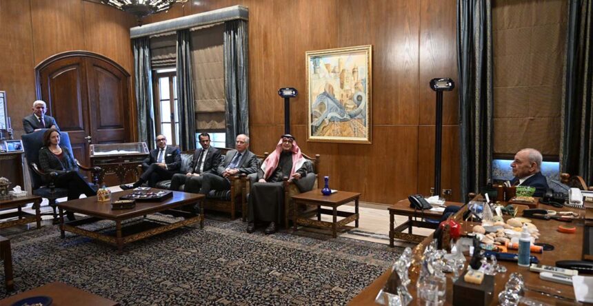 سفراء الخماسية ونبيه بري