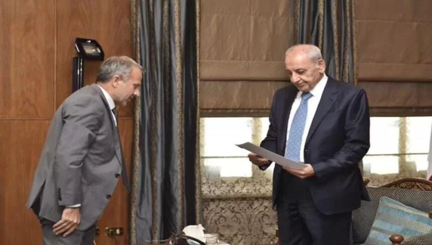 نبيه بري وجبران باسيل