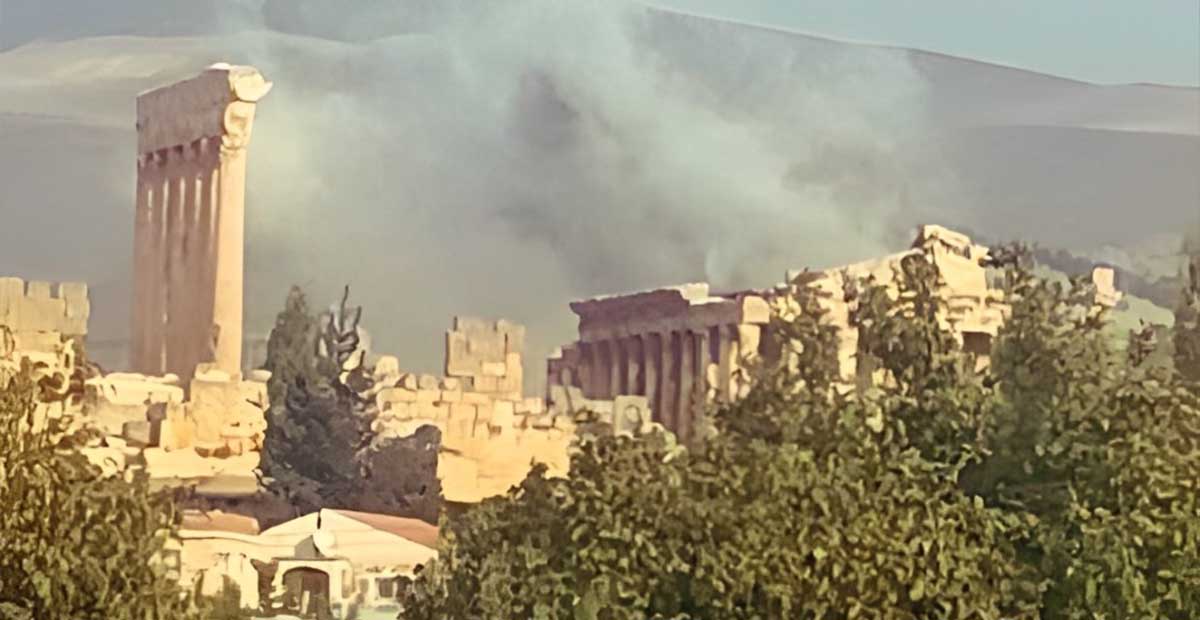 قصف على مدينة بعلبك
