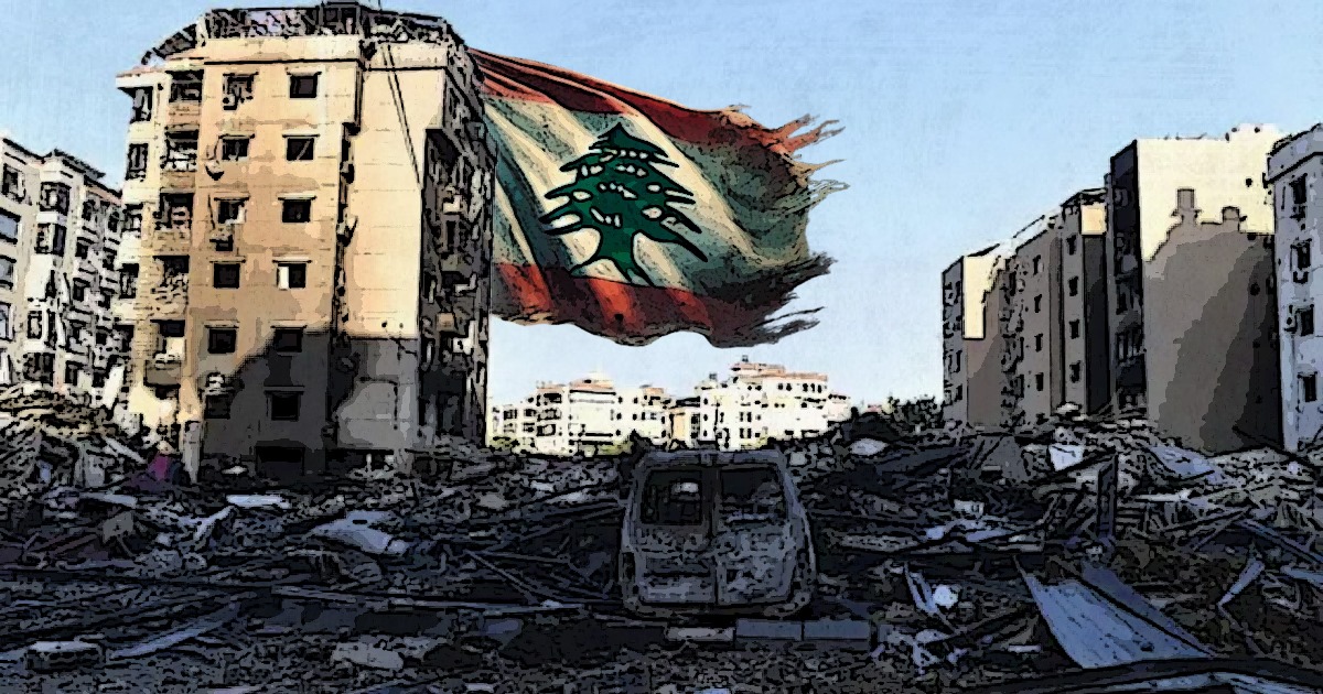 الدمار في لبنان