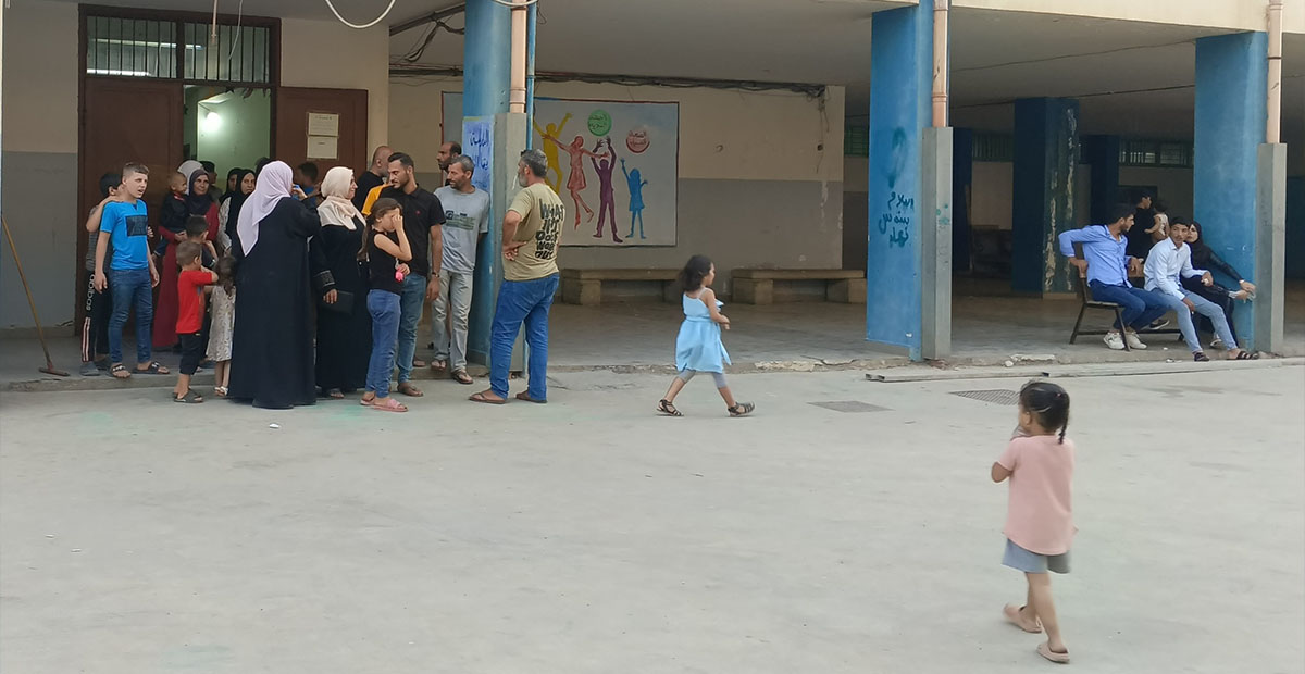 النازحين اللبنانيين