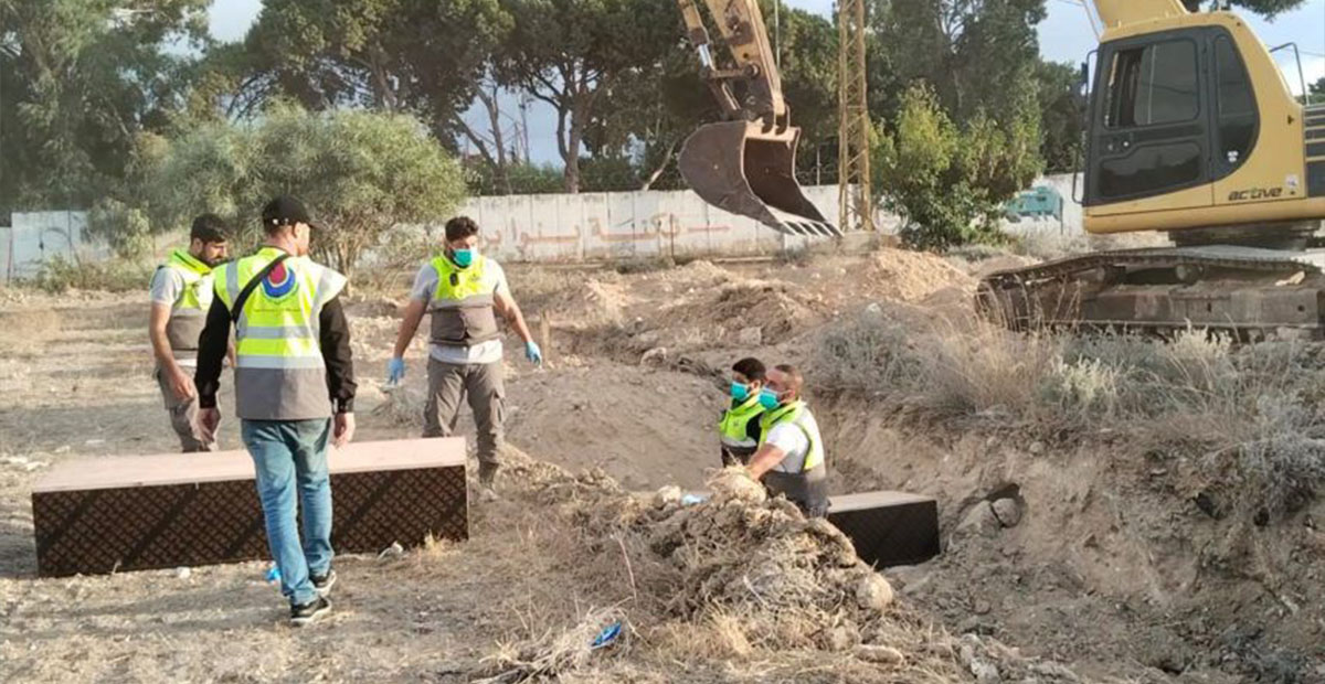 مقبرة مؤقتة