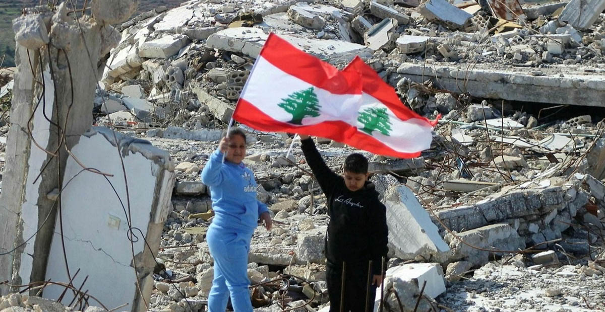 اطفال في جنوب لبنان