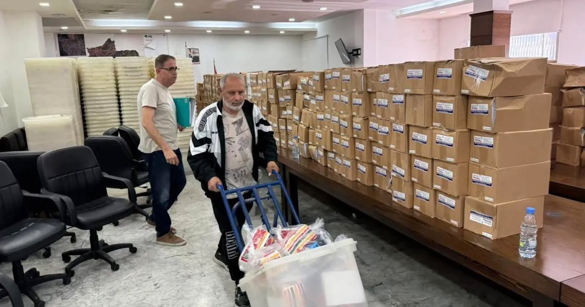 التحضيرات اللوجستية للانتخابات البلدية والاختيارية في سرايا طرابلس (الوطنية)