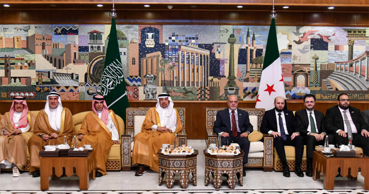 الوفد السعودي في دمشق